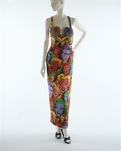 pop arte versace giani dress|gianni versace italian dress.